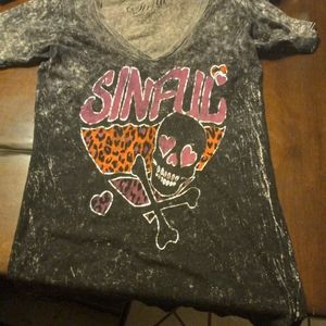 Sinful shirt size large